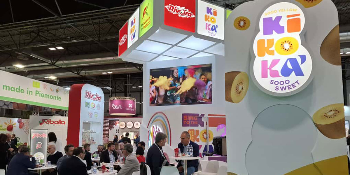 Kikokà conquista Fruit Attraction con la sua energia gialla